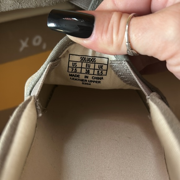 Soludos Taupe Slip-On Sneakers - Picture 3 of 7